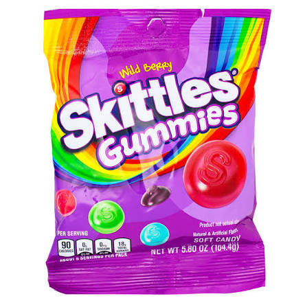 Skittles Gummies wild berry